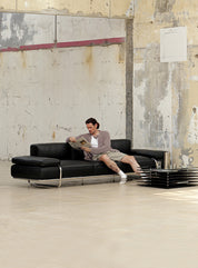 NOIR SOFA - Combi Leather
