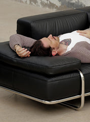 NOIR CUSHION | Leather