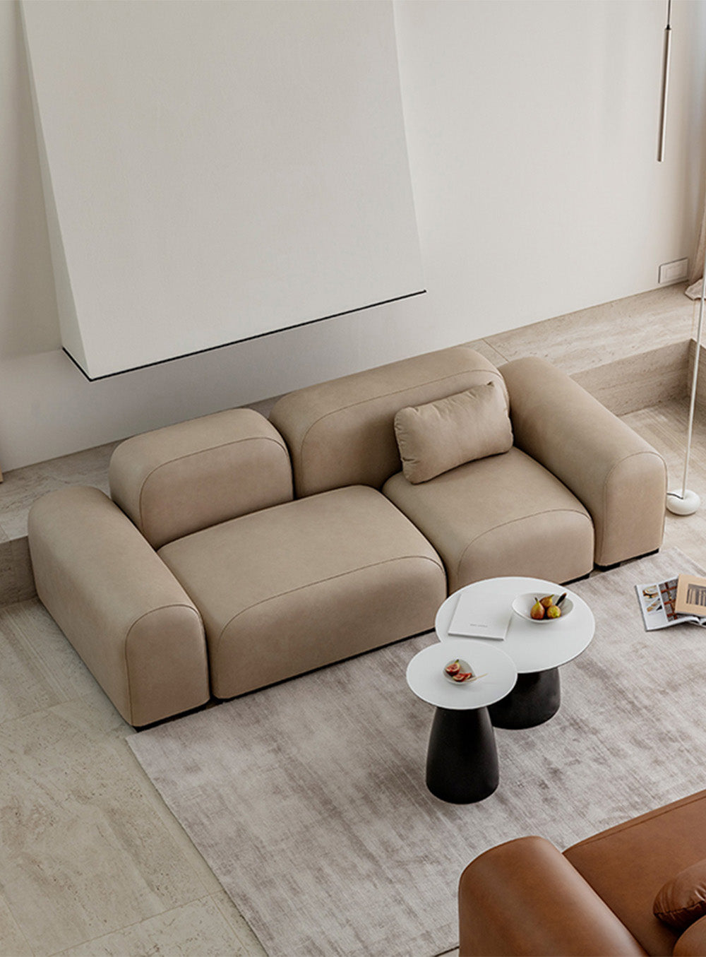 Pebble Sofa - Leather